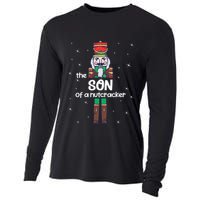 Son Of A Nutcracker Family Matching Funny Pajama Cooling Performance Long Sleeve Crew