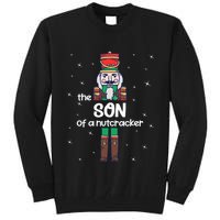 Son Of A Nutcracker Family Matching Funny Pajama Tall Sweatshirt