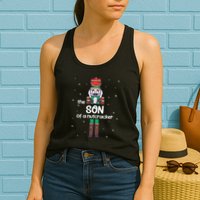 Son Of A Nutcracker Family Matching Funny Pajama Womens Tank Top