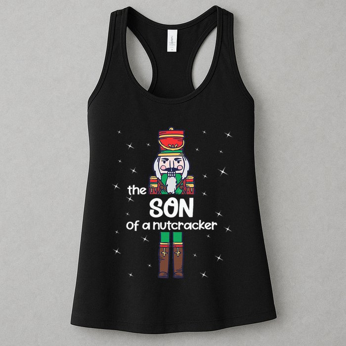 Son Of A Nutcracker Family Matching Funny Pajama Womens Tank Top