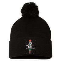 Son Of A Nutcracker Family Matching Funny Pajama Pom Pom 12in Knit Beanie