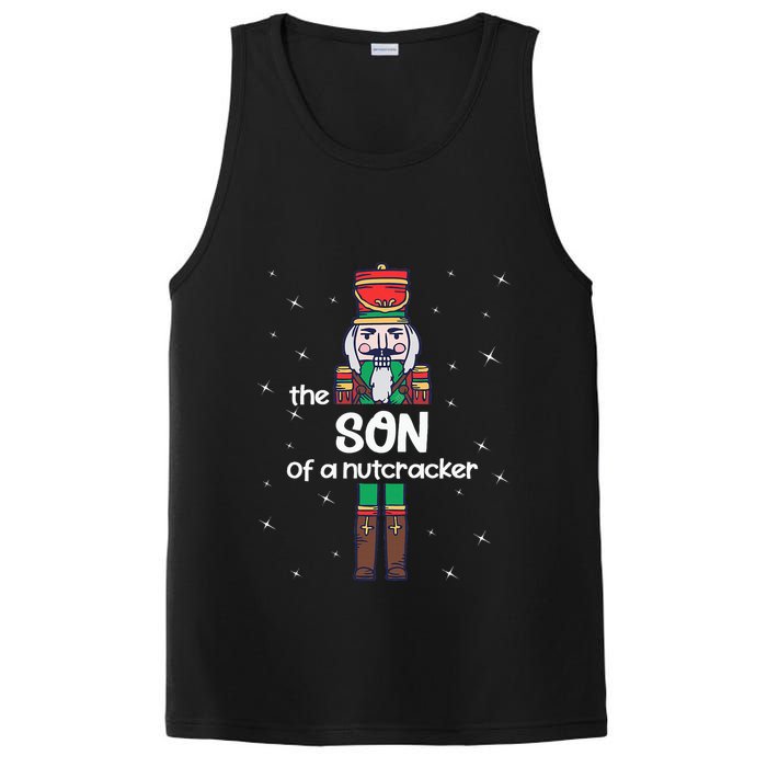 Son Of A Nutcracker Family Matching Funny Pajama PosiCharge Competitor Tank