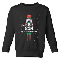 Son Of A Nutcracker Family Matching Funny Pajama Toddler Sweatshirt