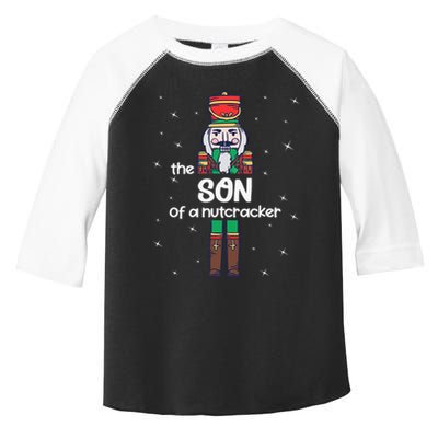 Son Of A Nutcracker Family Matching Funny Pajama Toddler Fine Jersey T-Shirt