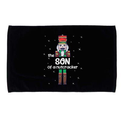 Son Of A Nutcracker Family Matching Funny Pajama Microfiber Hand Towel
