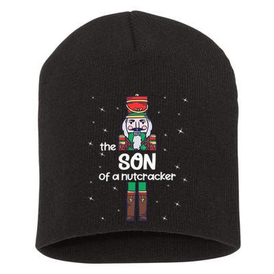 Son Of A Nutcracker Family Matching Funny Pajama Short Acrylic Beanie