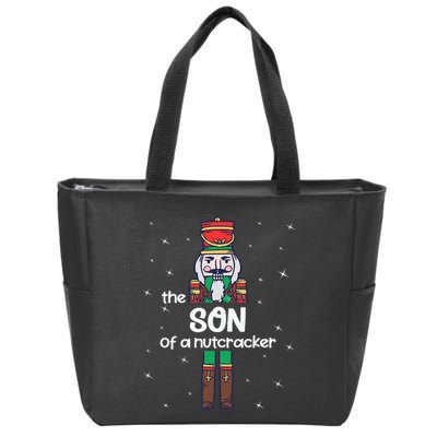 Son Of A Nutcracker Family Matching Funny Pajama Zip Tote Bag