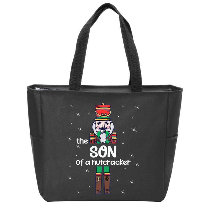 Son Of A Nutcracker Family Matching Funny Pajama Zip Tote Bag