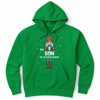 Son Of A Nutcracker Family Matching Funny Pajama Hoodie