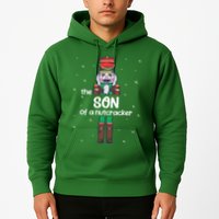 Son Of A Nutcracker Family Matching Funny Pajama Hoodie