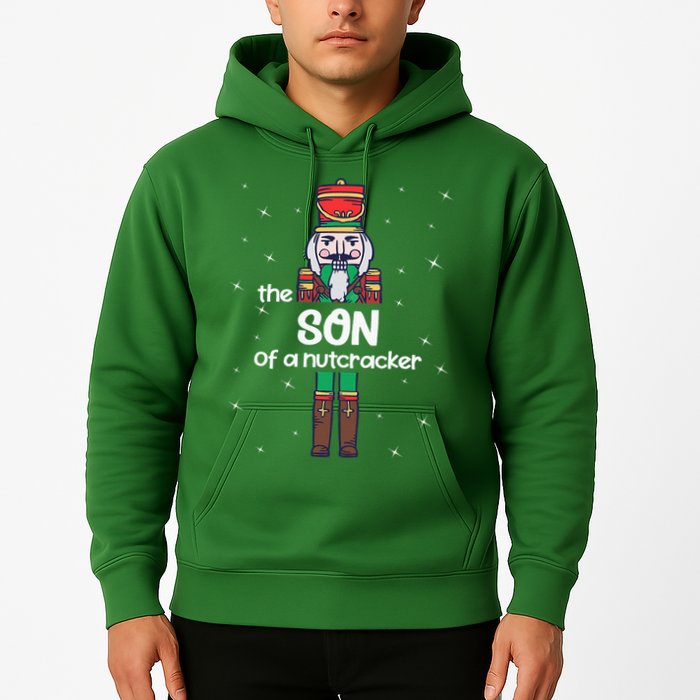 Son Of A Nutcracker Family Matching Funny Pajama Hoodie
