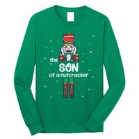 Son Of A Nutcracker Family Matching Funny Pajama Long Sleeve Shirt