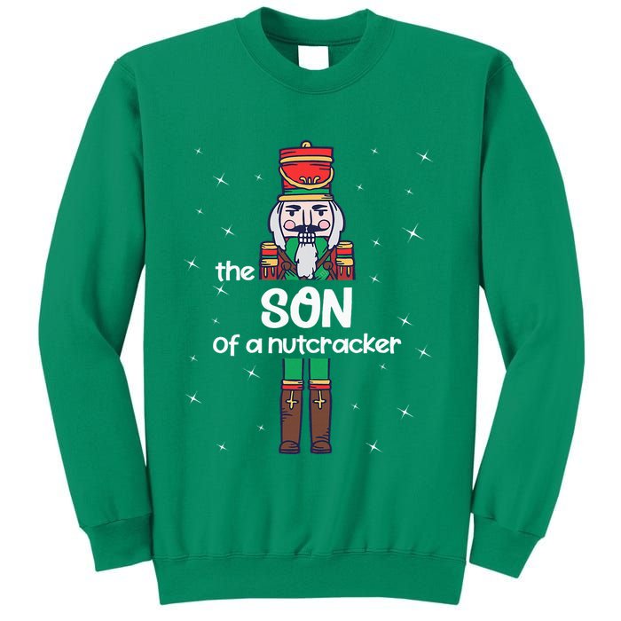 Son Of A Nutcracker Family Matching Funny Pajama Sweatshirt