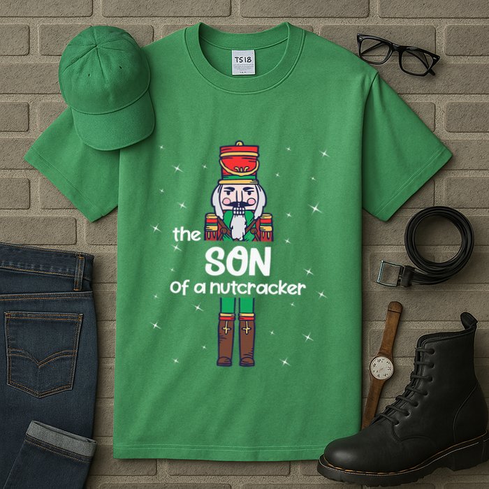 Son Of A Nutcracker Family Matching Funny Pajama Tall T-Shirt
