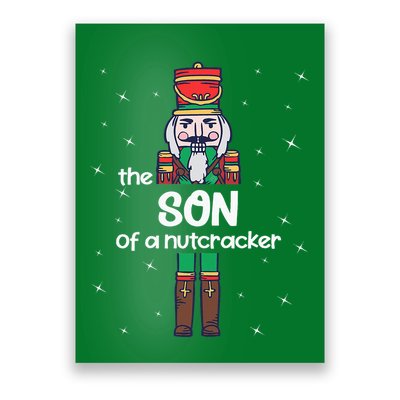 Son Of A Nutcracker Family Matching Funny Pajama Poster