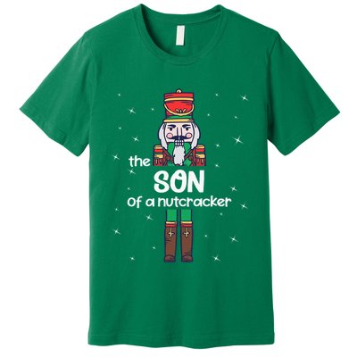 Son Of A Nutcracker Family Matching Funny Pajama Premium T-Shirt
