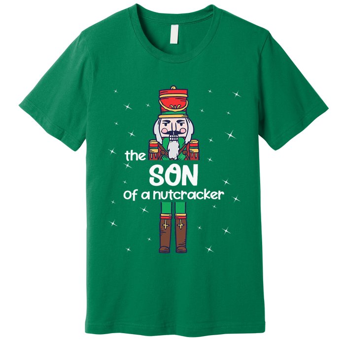 Son Of A Nutcracker Family Matching Funny Pajama Premium T-Shirt
