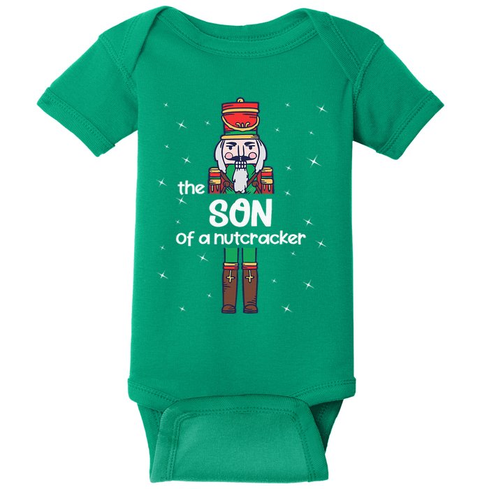Son Of A Nutcracker Family Matching Funny Pajama Baby Bodysuit