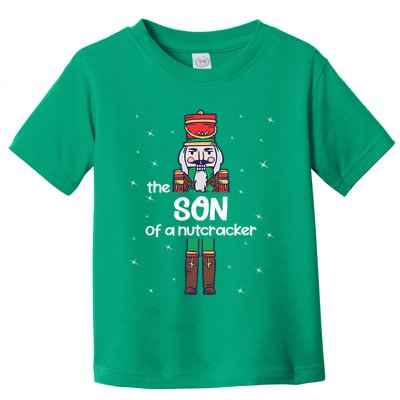 Son Of A Nutcracker Family Matching Funny Pajama Toddler T-Shirt