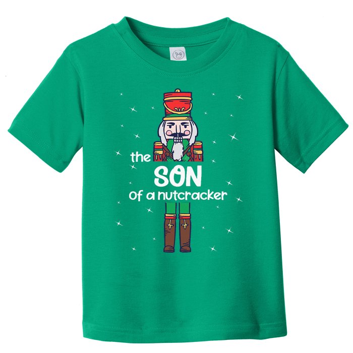 Son Of A Nutcracker Family Matching Funny Pajama Toddler T-Shirt