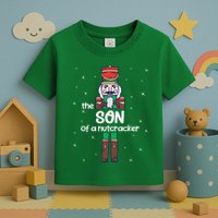 Son Of A Nutcracker Family Matching Funny Pajama Toddler T-Shirt