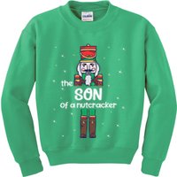 Son Of A Nutcracker Family Matching Funny Pajama Kids Sweatshirt