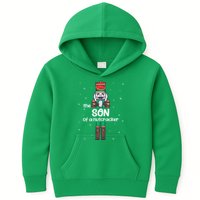 Son Of A Nutcracker Family Matching Funny Pajama Kids Hoodie