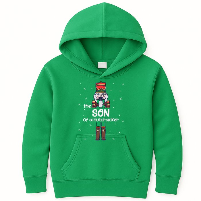 Son Of A Nutcracker Family Matching Funny Pajama Kids Hoodie