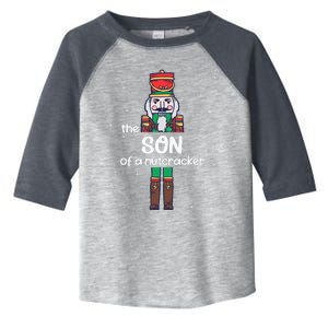 Son Of A Nutcracker Family Matching Funny Pajama Toddler Fine Jersey T-Shirt