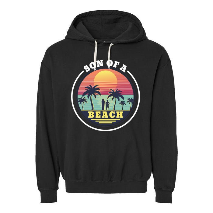 Son of A Beach Garment-Dyed Fleece Hoodie