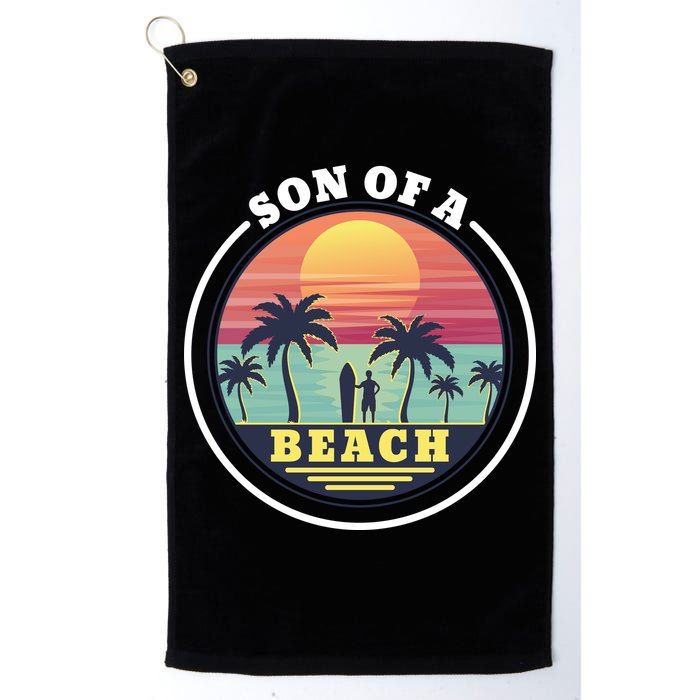 Son of A Beach Golf Towel