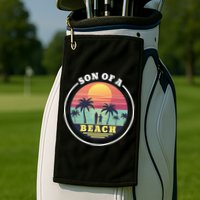 Son of A Beach Golf Towel