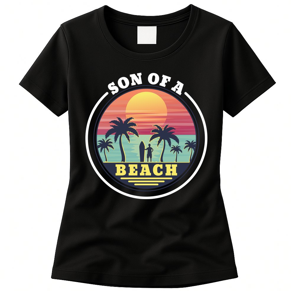 Son of A Beach Womens T-Shirt
