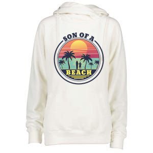 Son of A Beach Womens Funnel Neck Pullover Hood