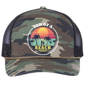 Son of A Beach Retro Rope Trucker Hat Cap