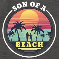 Son of A Beach Vector Backpack