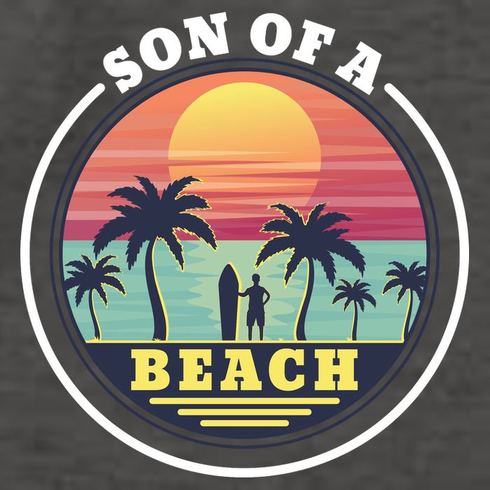 Son of A Beach Vector Backpack