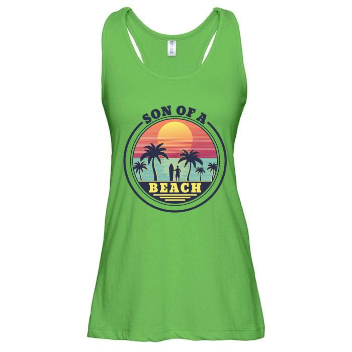 Son of A Beach Ladies Essential Flowy Tank