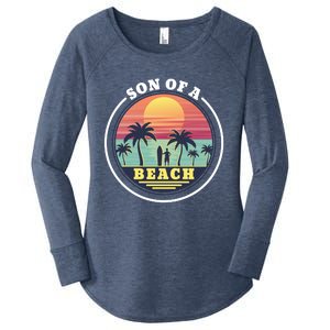 Son of A Beach Women's Perfect Tri Tunic Long Sleeve Shirt