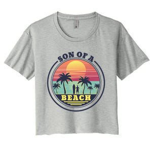 Son of A Beach Women's Crop Top Tee