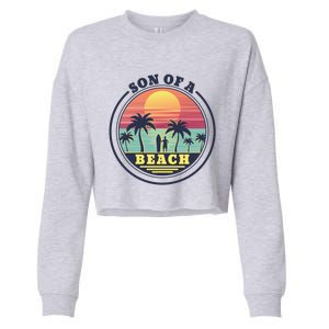 Son of A Beach Cropped Pullover Crew