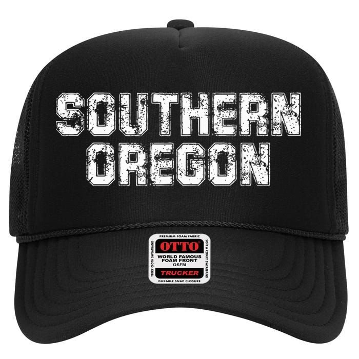 Southern Oregon Athletic Sport College High Crown Mesh Back Trucker Hat