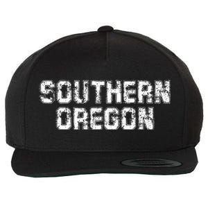 Southern Oregon Athletic Sport College Wool Snapback Cap