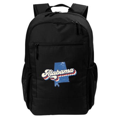 State Of Alabama Retro Logo Daily Commute Backpack