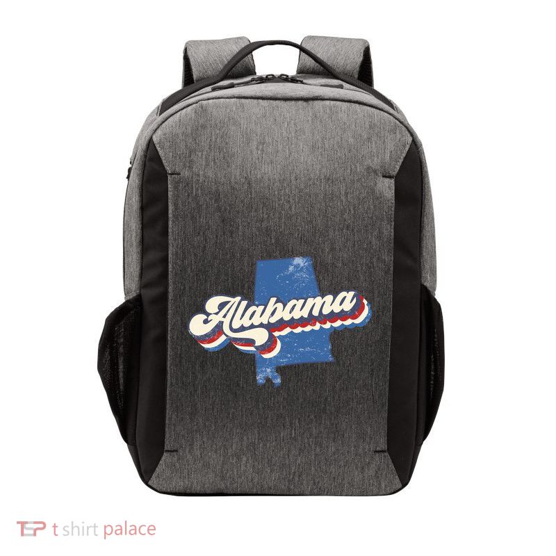 State Of Alabama Retro Logo Vector Backpack