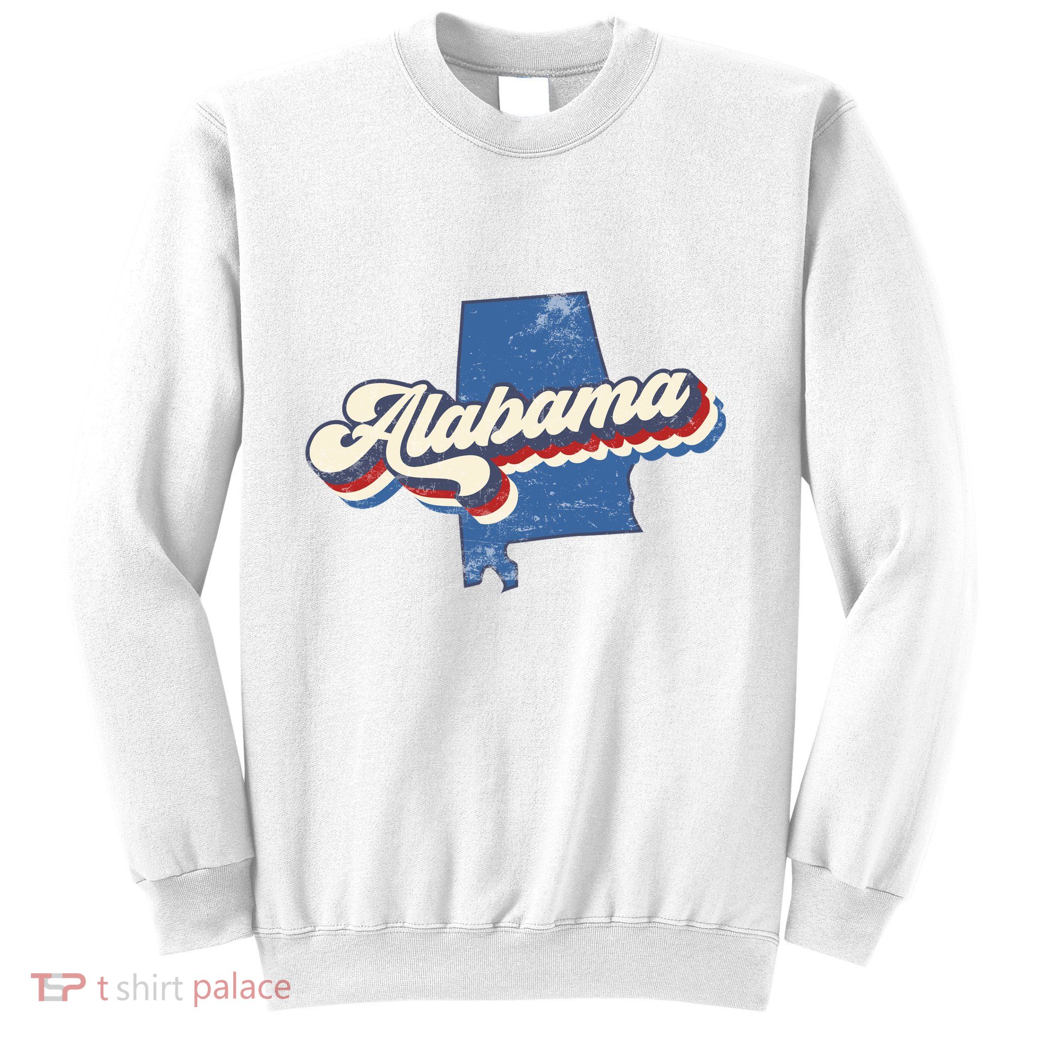 State Of Alabama Retro Logo Sweatshirt