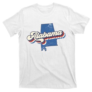 State Of Alabama Retro Logo T-Shirt