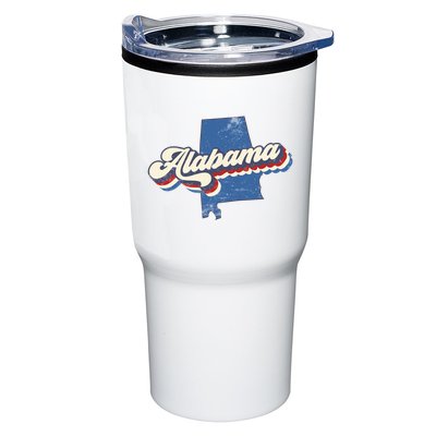 State Of Alabama Retro Logo Tumbler