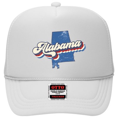 State Of Alabama Retro Logo Trucker Hat