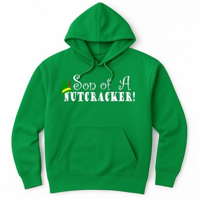 Son Of A Nutcracker Funny Christmas Elf Hat Hoodie